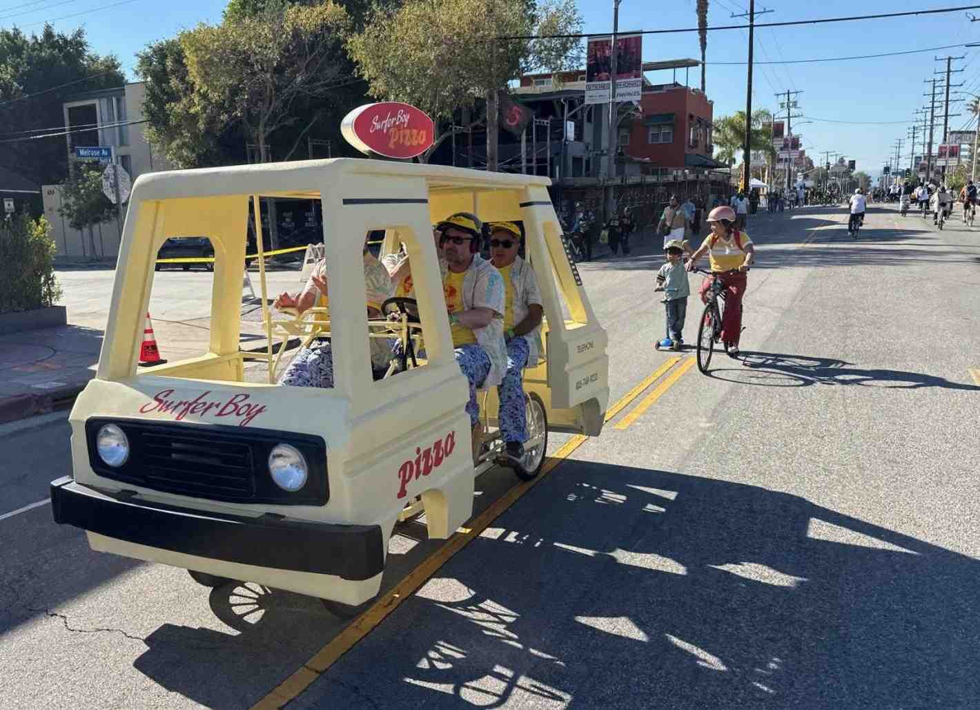 Stranger Things Bicycle in LA.
